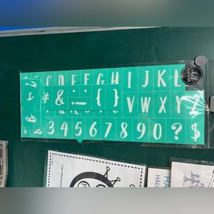 Chalk Couture Alphabet